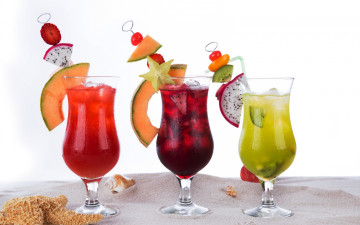 Картинка еда напитки +коктейль ice fresh cold cocktail напиток beach tropical sand фрукты коктейль summer drink fruit пляж