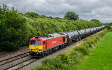 Картинка техника поезда локомотив рельсы состав дорога железная