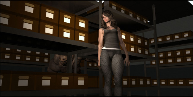 Обои картинки фото 3д графика, люди , people, девушка, взгляд, фон