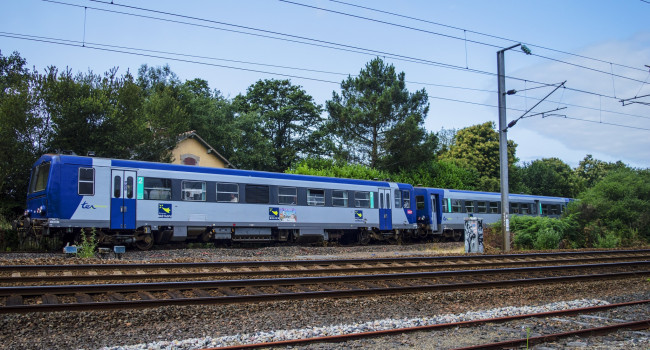 Обои картинки фото техника, поезда, состав, локомотив, рельсы, дорога, железная