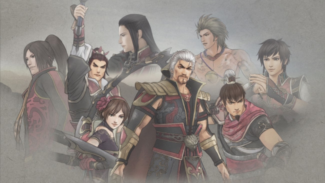 Обои картинки фото видео игры, dynasty warriors, мужчины, парни, three, kingdoms, shin, sangoku, musou, девушка, dynasty, warriors, game, games, wu