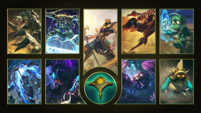 Обои картинки фото видео игры, league of legends, персонажи