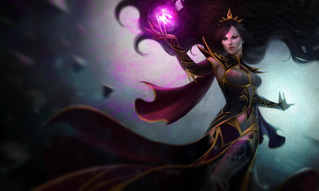 Обои картинки фото видео игры, diablo iii, волосы, магия, девушка, arcana, unleashed, reaper, of, souls