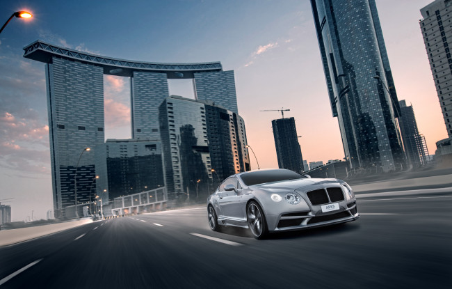 Обои картинки фото автомобили, bentley, ares, design, 2014г, continental, gt