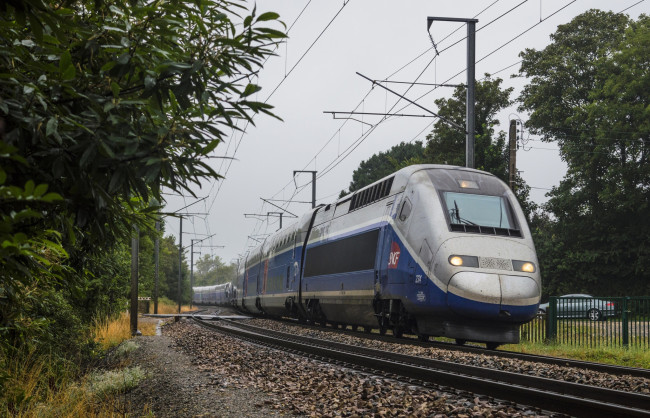 Обои картинки фото техника, поезда, рельсы, дорога, железная, состав, локомотив