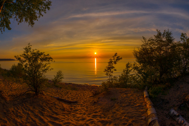 Обои картинки фото природа, восходы, закаты, рассвет