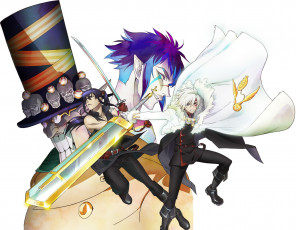 Картинка аниме +gray-man парни