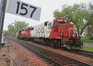 Картинка техника локомотивы рельсы локомотив