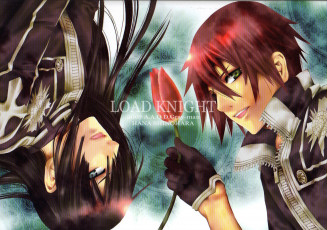 Картинка аниме +gray-man парни