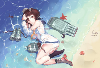Картинка аниме kantai+collection девушка