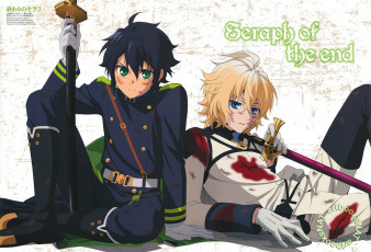 Картинка аниме owari+no+seraph парни