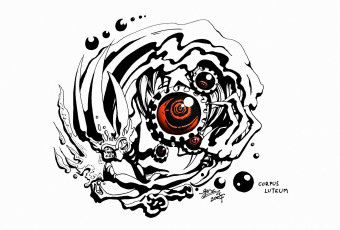 Картинка аниме +gray-man монстр