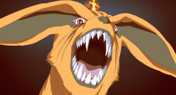 Картинка аниме naruto курама наруто