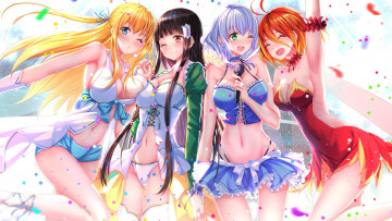 Картинка аниме amagi+brilliant+park девушки