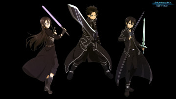 Картинка аниме sword+art+online кирито