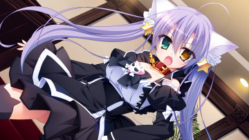 Картинка аниме животные +существа corona blossom