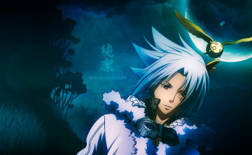 Картинка аниме +gray-man взгляд фон девушка