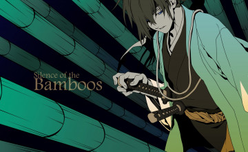 Картинка аниме hakuoki парень взгляд фон