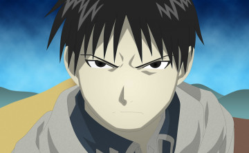 Картинка аниме fullmetal+alchemist фон взгляд парень