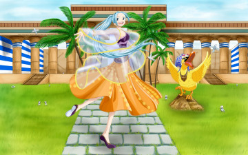 Картинка аниме one+piece фон взгляд девушка