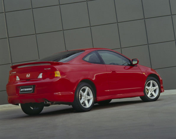 Обои картинки фото автомобили, honda, integra