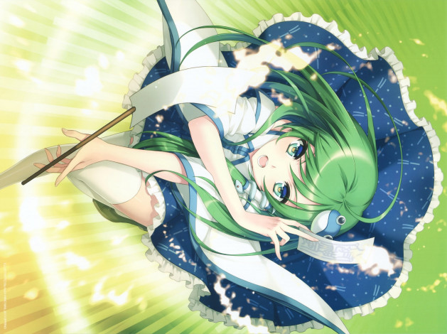 Обои картинки фото аниме, touhou, девушка