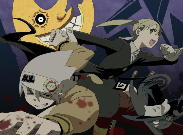 Обои картинки фото soul eater, аниме, персонаж
