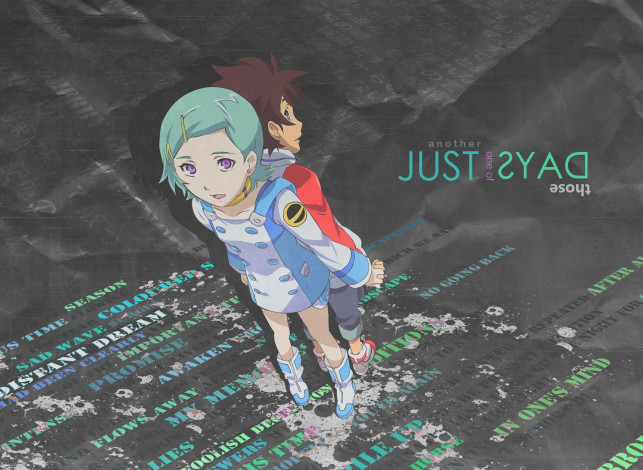 Обои картинки фото аниме, eureka seven, персонаж