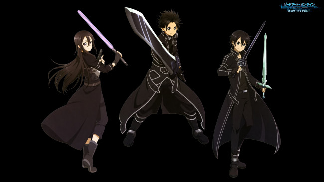 Обои картинки фото аниме, sword art online, кирито