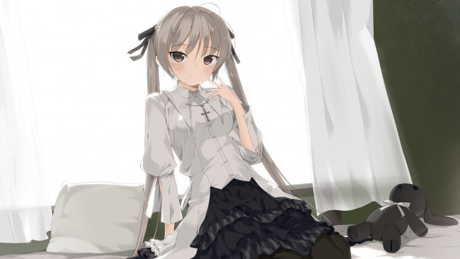 Обои картинки фото аниме, yosuga no sora, девочка