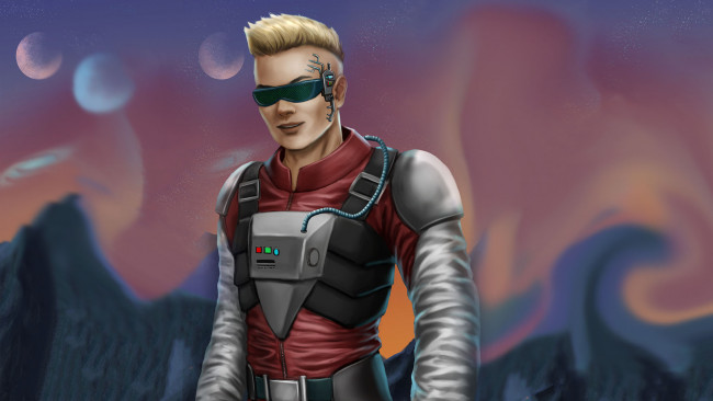 Обои картинки фото yargis - space melee, видео игры, персонаж