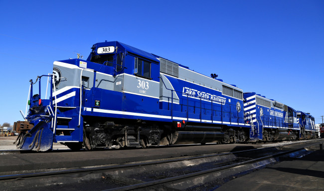 Обои картинки фото техника, локомотивы, рельсы, локомотив