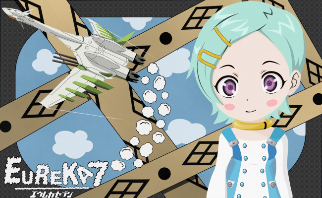 Обои картинки фото аниме, eureka seven, персонаж