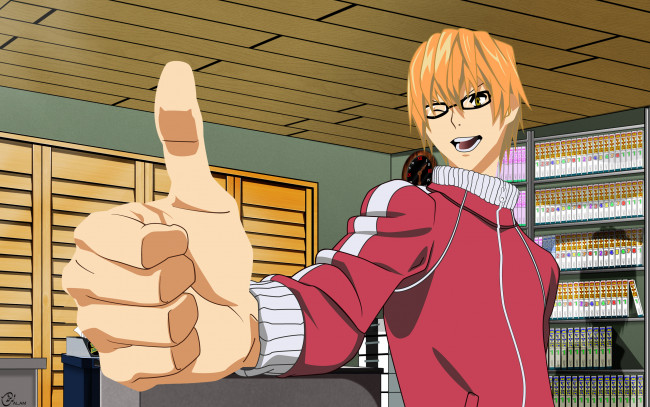 Обои картинки фото аниме, bakuman, персонаж