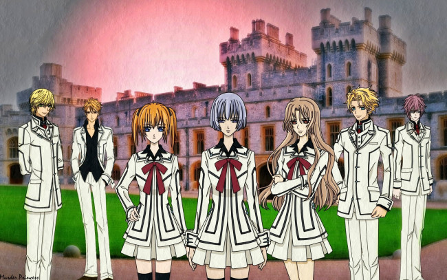 Обои картинки фото аниме, vampire knight, vampire, knight