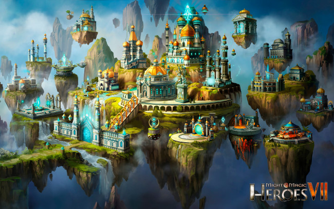 Обои картинки фото видео игры, might & magic,  heroes vii, magic, might, стратегия, фэнтези, heroes, vii