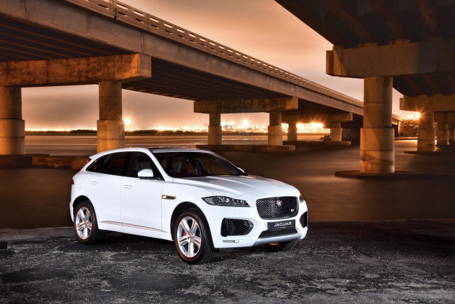 Обои картинки фото автомобили, jaguar, awd, s, 30d, 2016г, f-pace, za-spec