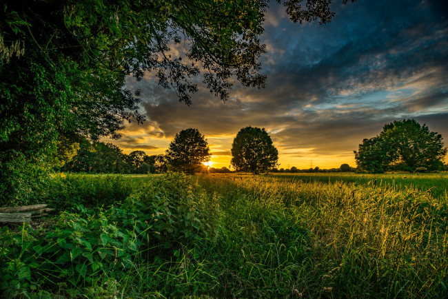 Обои картинки фото природа, восходы, закаты, рассвет