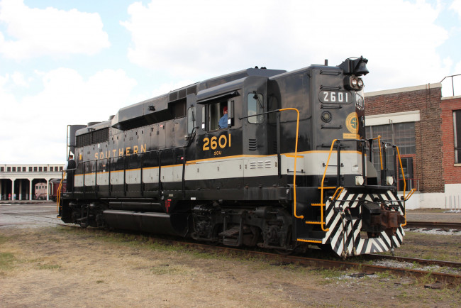 Обои картинки фото техника, локомотивы, рельсы, локомотив