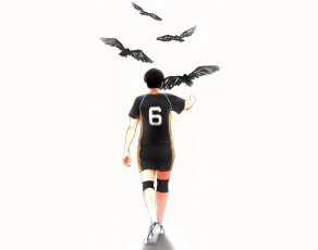 Картинка аниме haikyuu kageyama tobio
