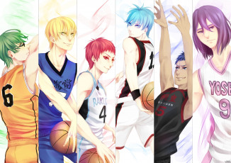 Картинка аниме kuroko+no+baske парни