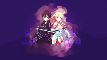 Картинка аниме sword+art+online пара