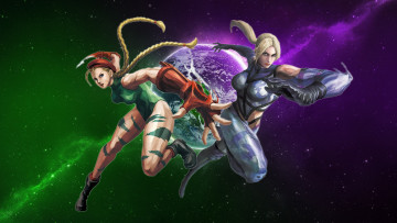 Картинка видео+игры street+fighter+x+tekken униформа взгляд девушки фон