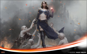 Картинка magic +the+gathering+-+magic+origins видео+игры the gathering origins ролевая action