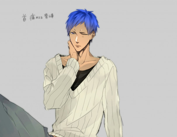 Обои картинки фото аниме, kuroko no baske, дайки