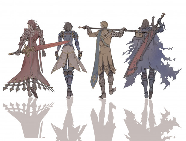 Обои картинки фото аниме, granblue fantasy, парни