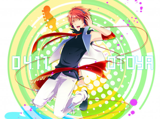 Обои картинки фото аниме, uta no prince-sama, поющий, принц