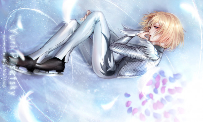 Обои картинки фото аниме, yuri on ice, юрий