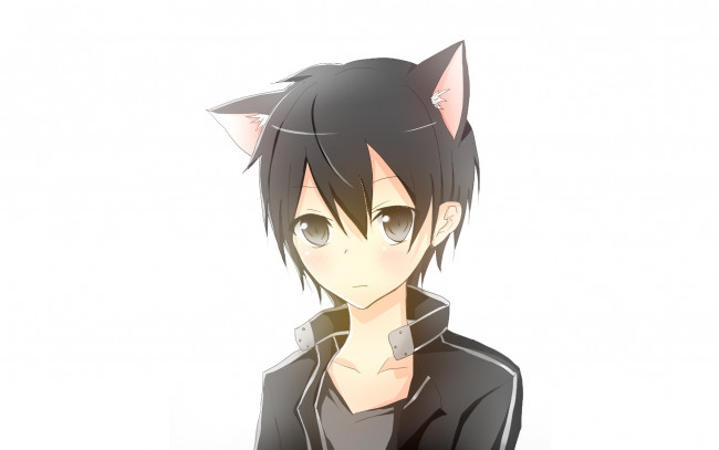 Обои картинки фото аниме, sword art online, кирито