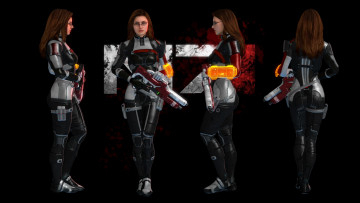 Картинка 3д+графика фантазия+ fantasy девушки взгляд фон